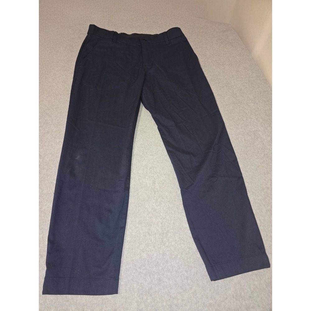 Nike Dri-FIT Golf Chino Pants Mens 33x30 Navy Blue Stretch DA4130-451